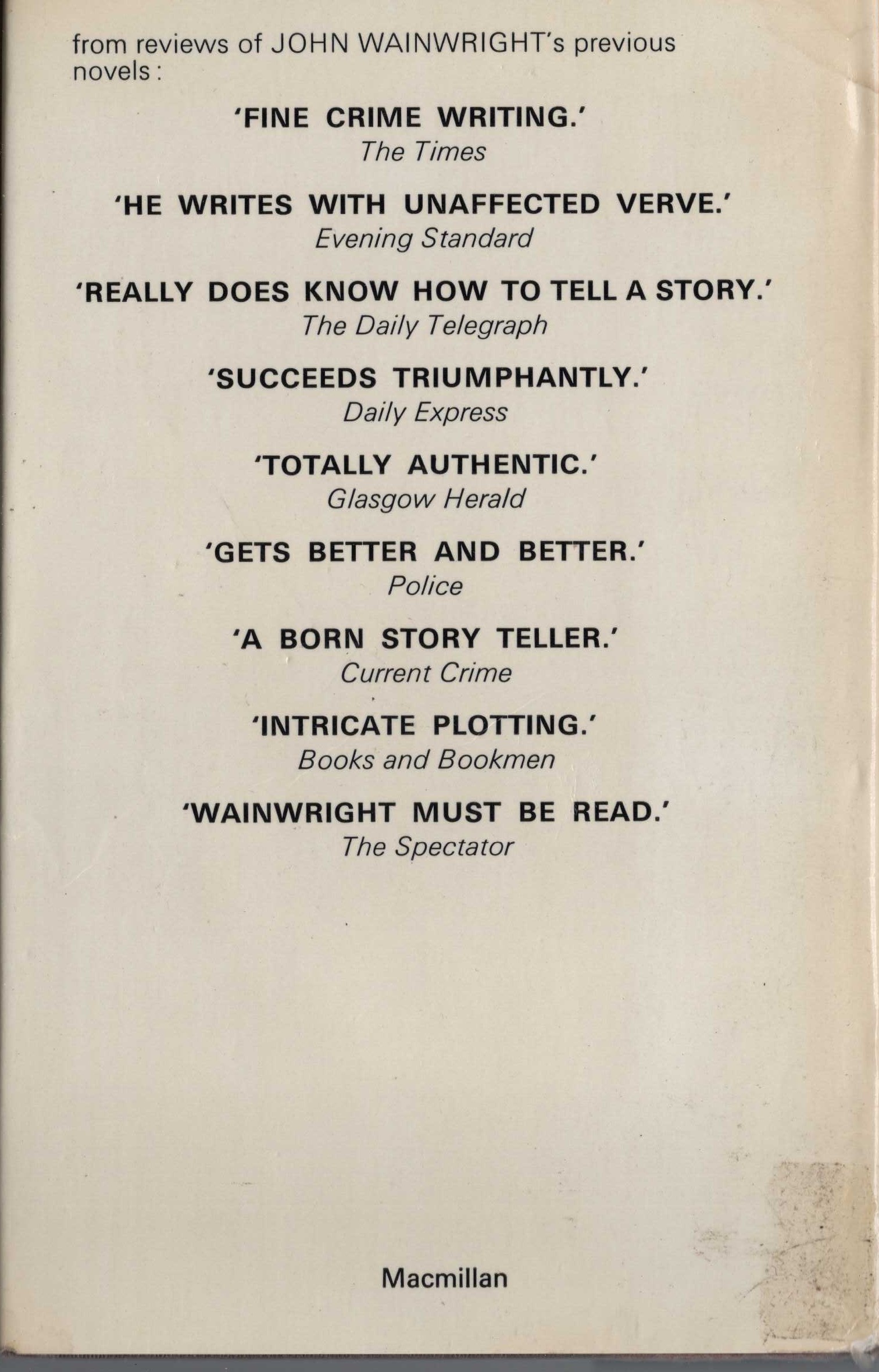 DUTY ELSEWHERE magnified rear book cover image