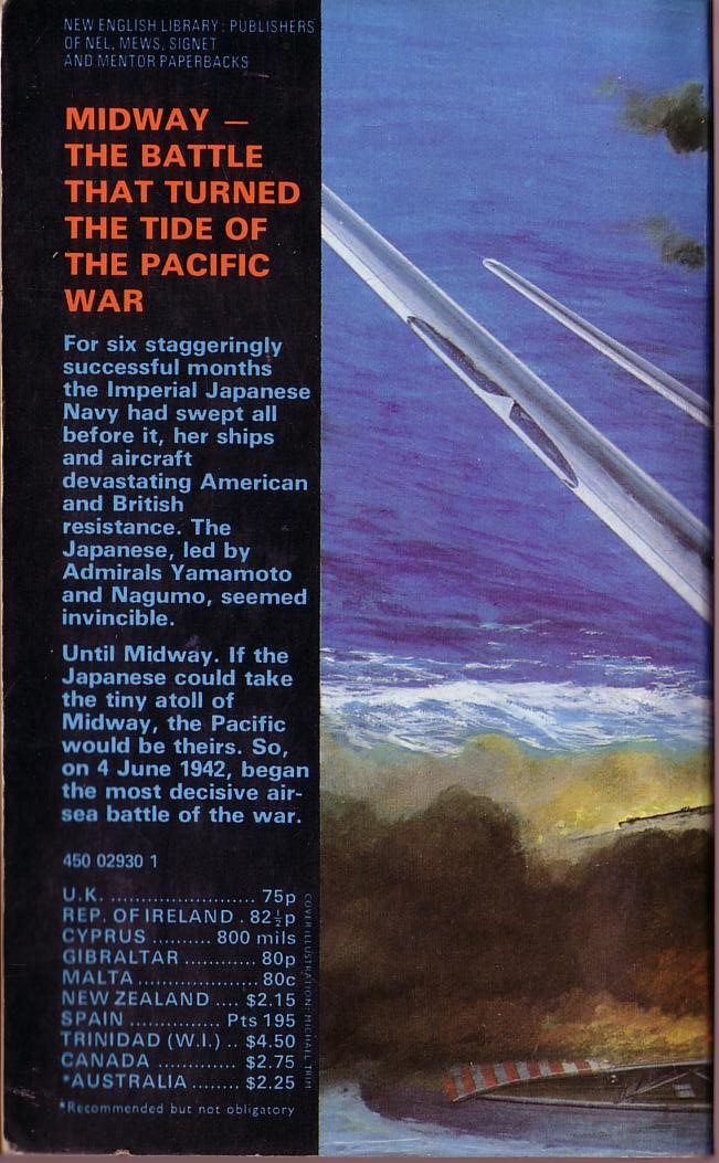 Peter C. Smith  THE BATTLE OF MIDWAY magnified rear book cover image