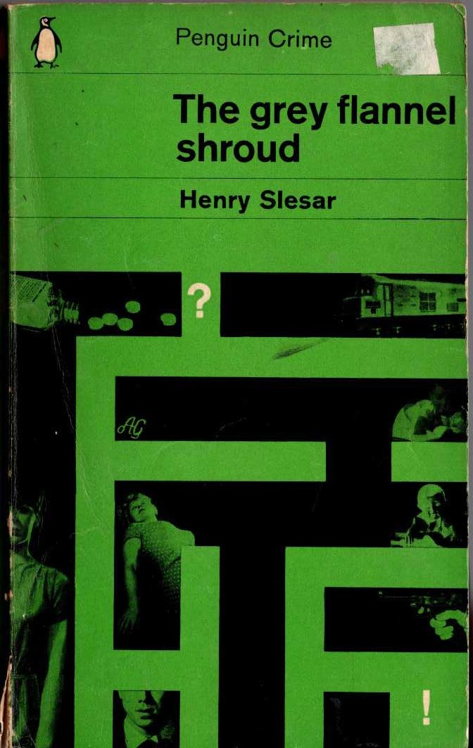 Henry Slesar  THE GREY FLANNEL SHROUD front book cover image