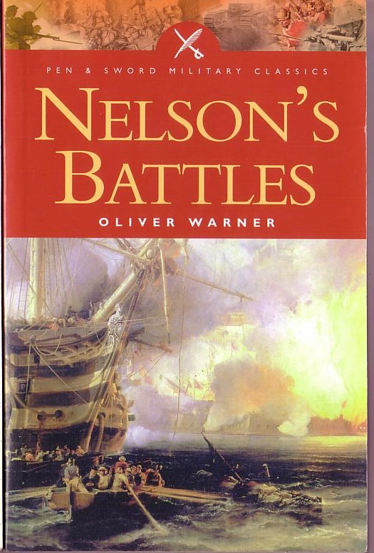 NELSON'S BATTLES by Oliver Warner front book cover image