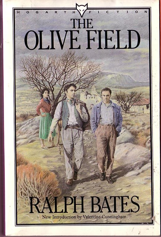 Ralph Bates  THE OLIVE FIELD front book cover image