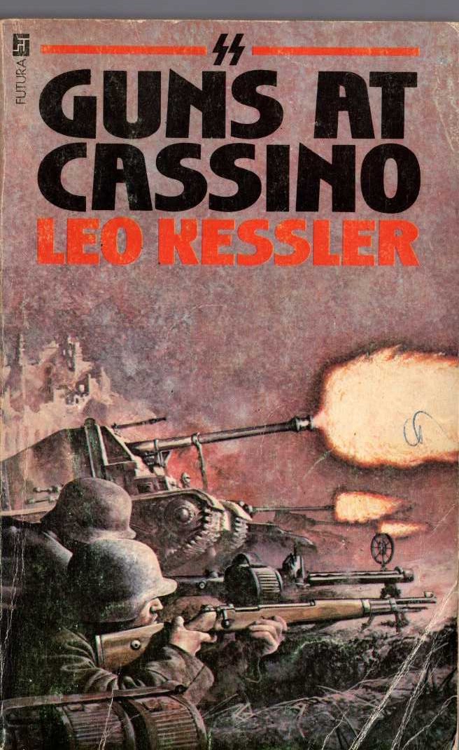 Leo Kessler  GUNS AT CASSINO front book cover image