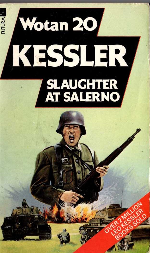 Leo Kessler  SLAUGHER AT SALERNO front book cover image