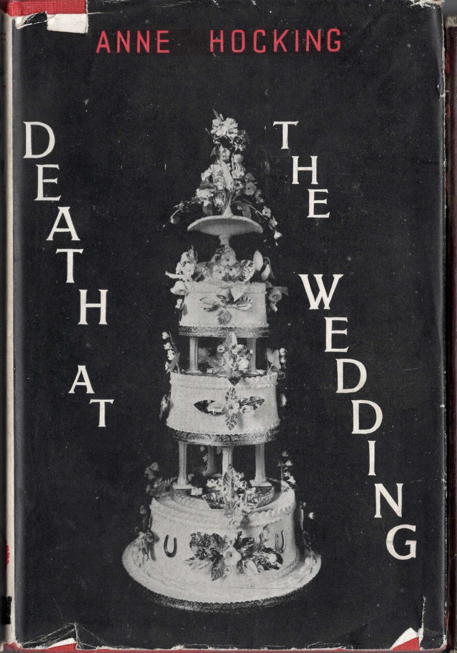 DEATH AT THE WEDDING front book cover image