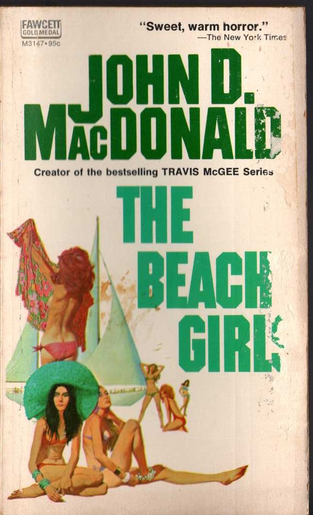 John D. MacDonald  THE BEACH GIRLS front book cover image