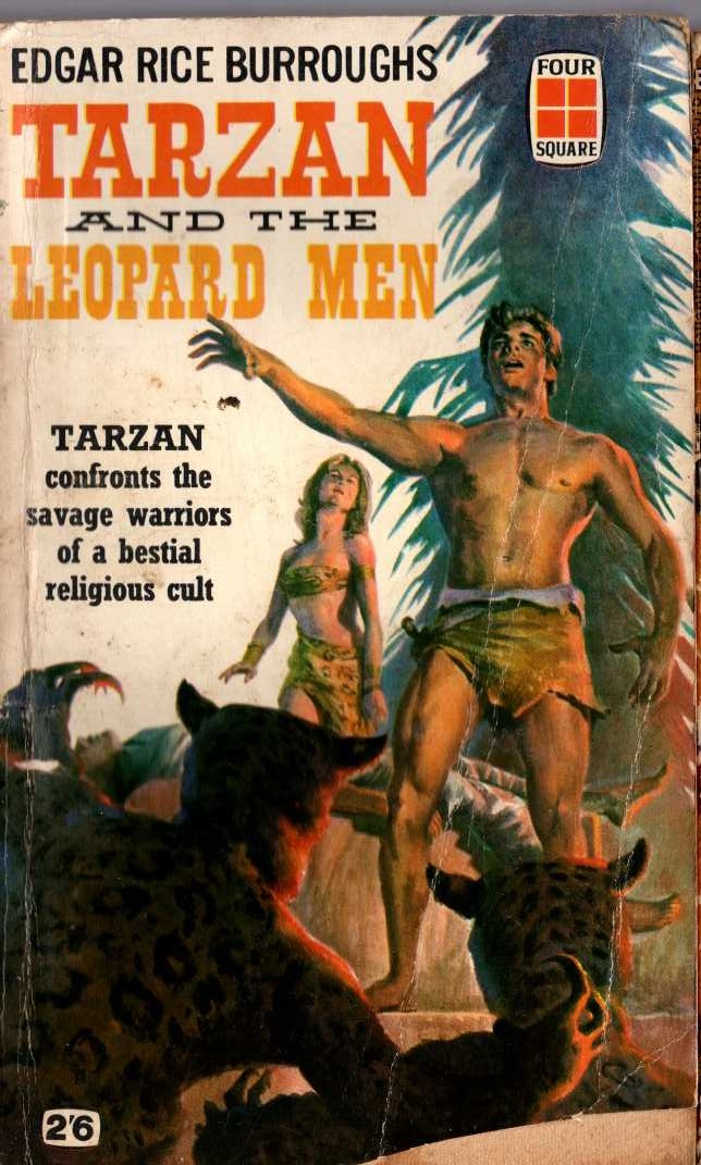 Edgar Rice Burroughs  TARZAN AND THE LEOPARD MEN front book cover image