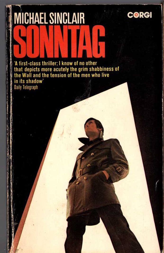 Michael Sinclair  SONNTAG front book cover image
