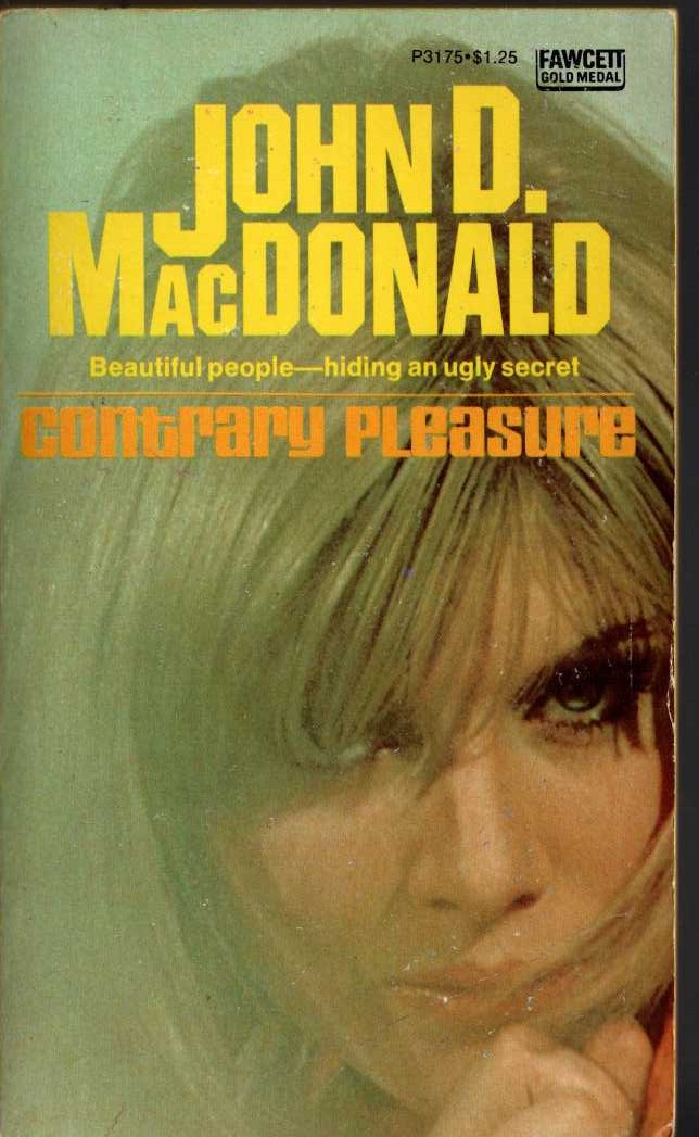 John D. MacDonald  CONTRARY PLEASURE front book cover image