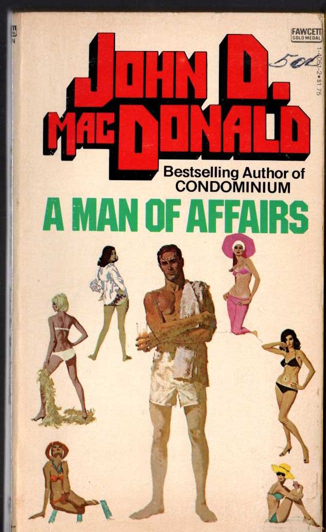John D. MacDonald  A MAN OF AFFAIRS front book cover image
