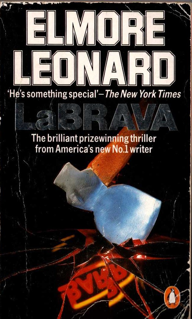 Elmore Leonard  LaBRAVA front book cover image