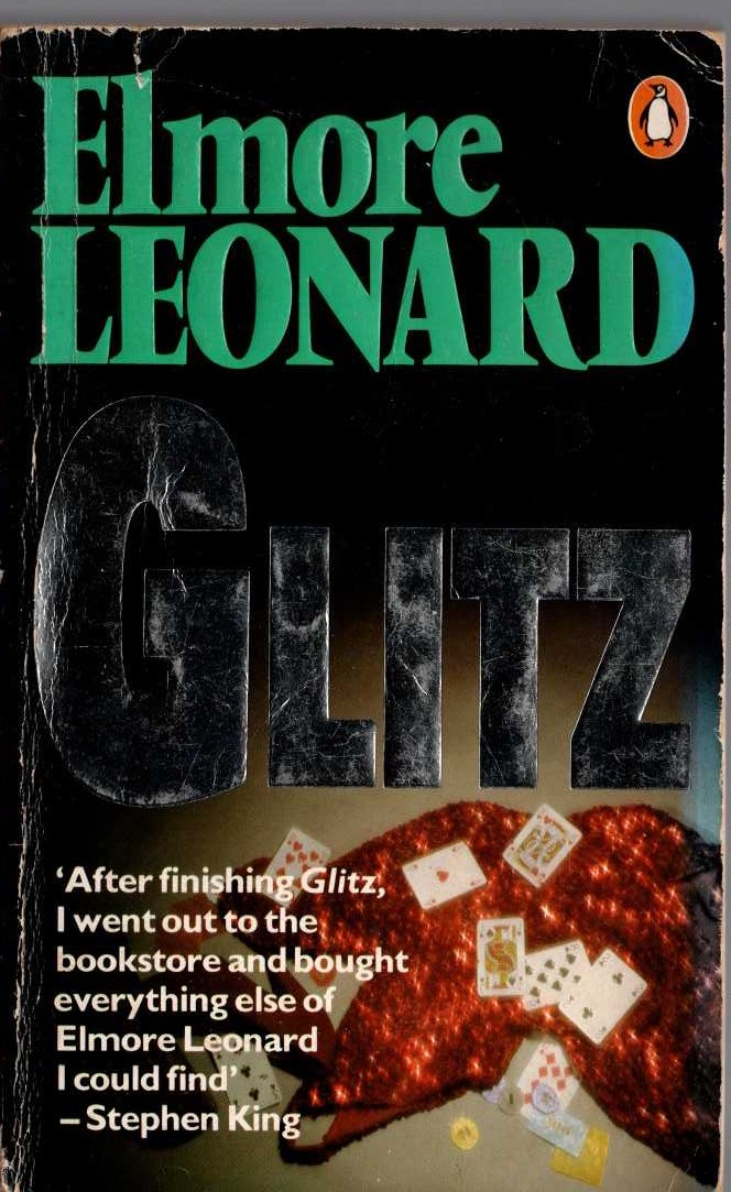 Elmore Leonard  GLITZ front book cover image