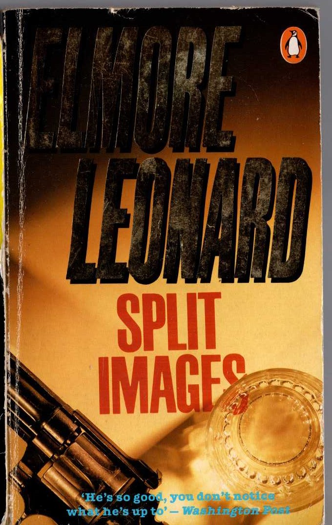 Elmore Leonard  SPLIT IMAGES front book cover image