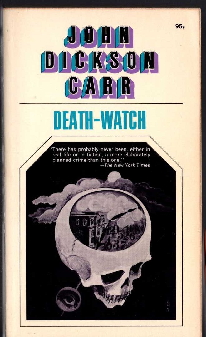 John Dickson Carr  DEATH-WATCH front book cover image