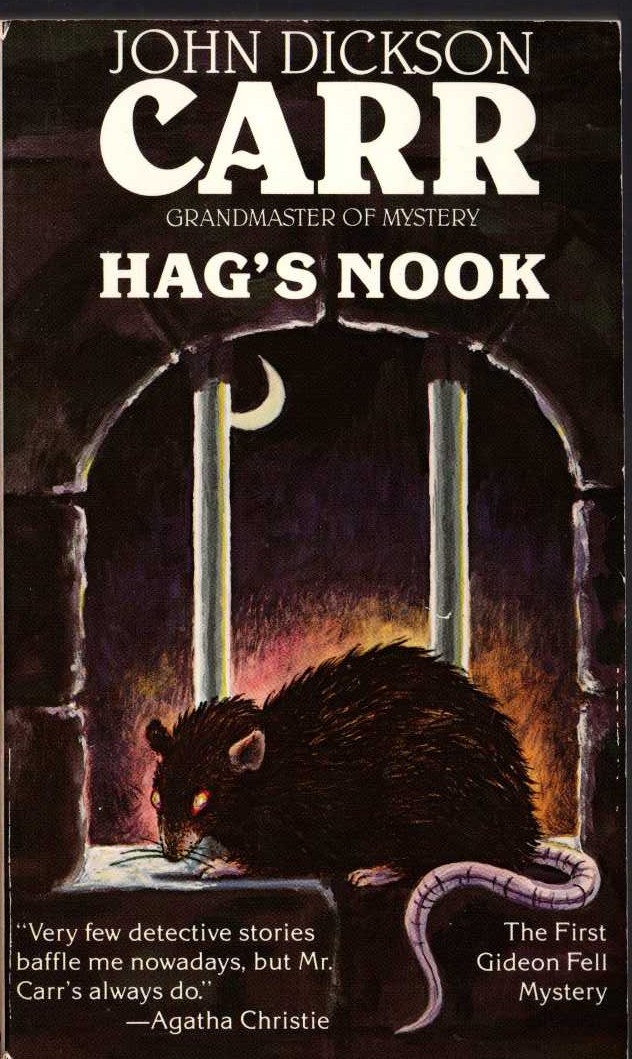 John Dickson Carr  HAG'S NOOK front book cover image