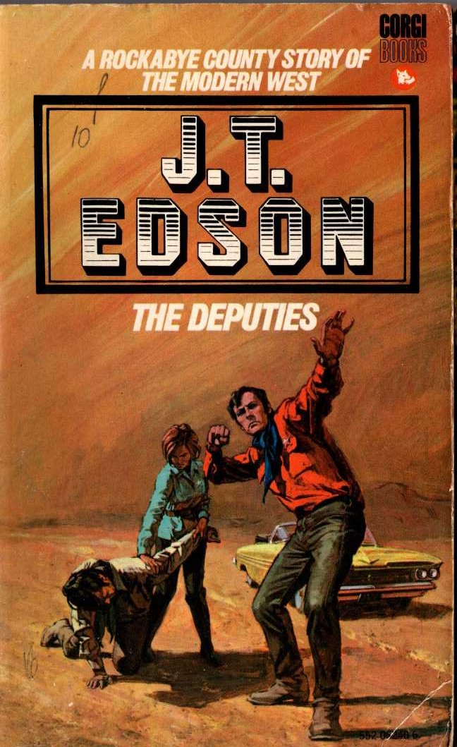 J.T. Edson  THE DEPUTIES front book cover image