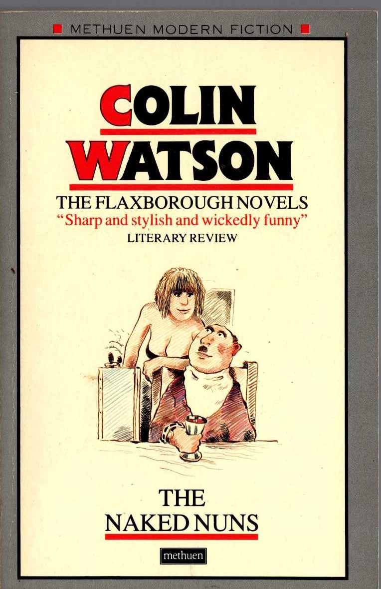 Colin Watson  THE NAKED NUNS front book cover image