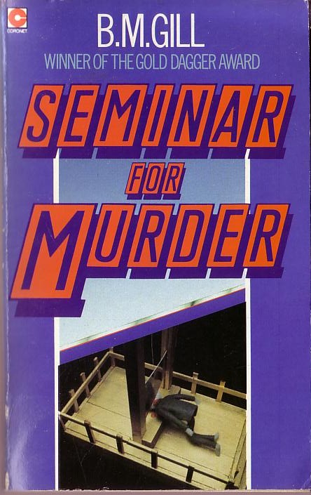 B.M. Gill  SEMINAR FOR MURDER front book cover image