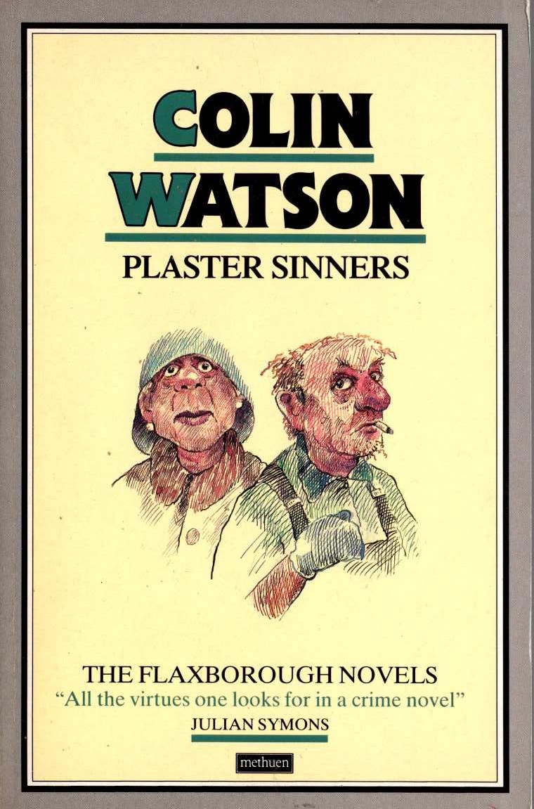 Colin Watson  PLASTER SINNERS front book cover image