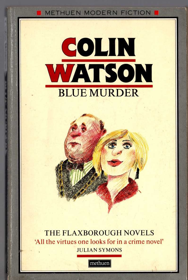Colin Watson  BLUE MURDER front book cover image