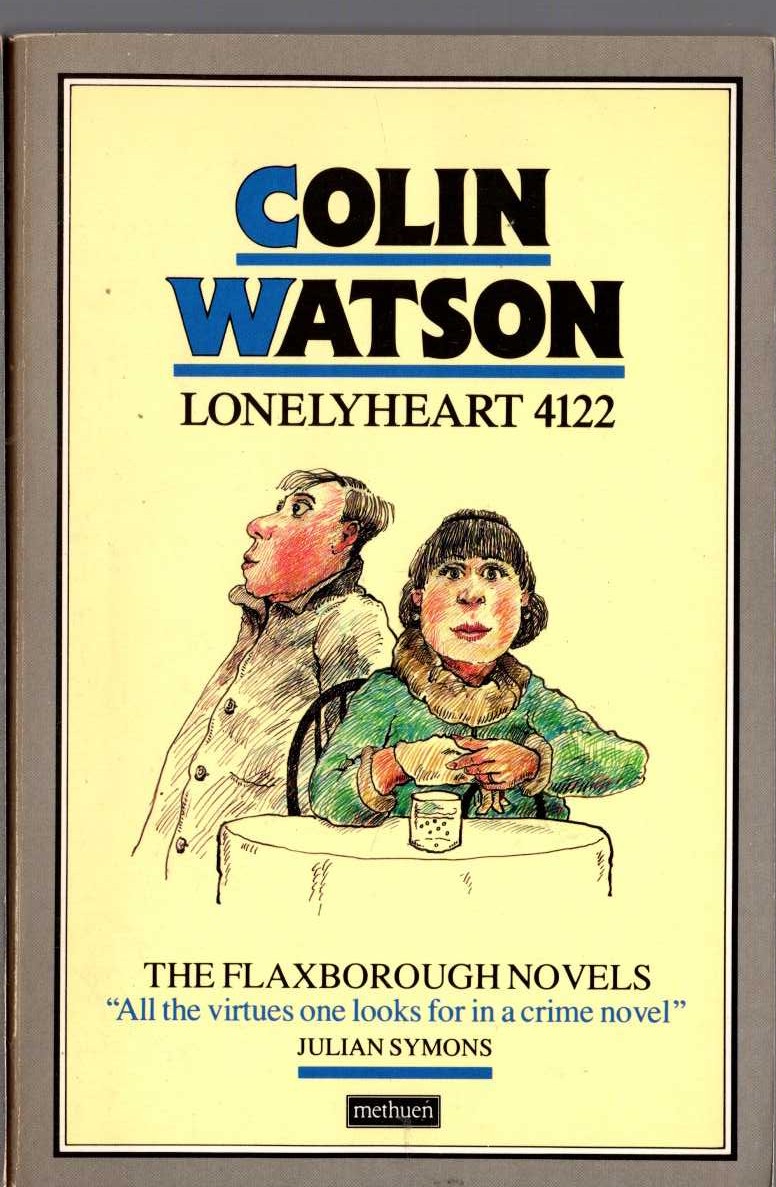 Colin Watson  LONELY-HEART 4122 front book cover image