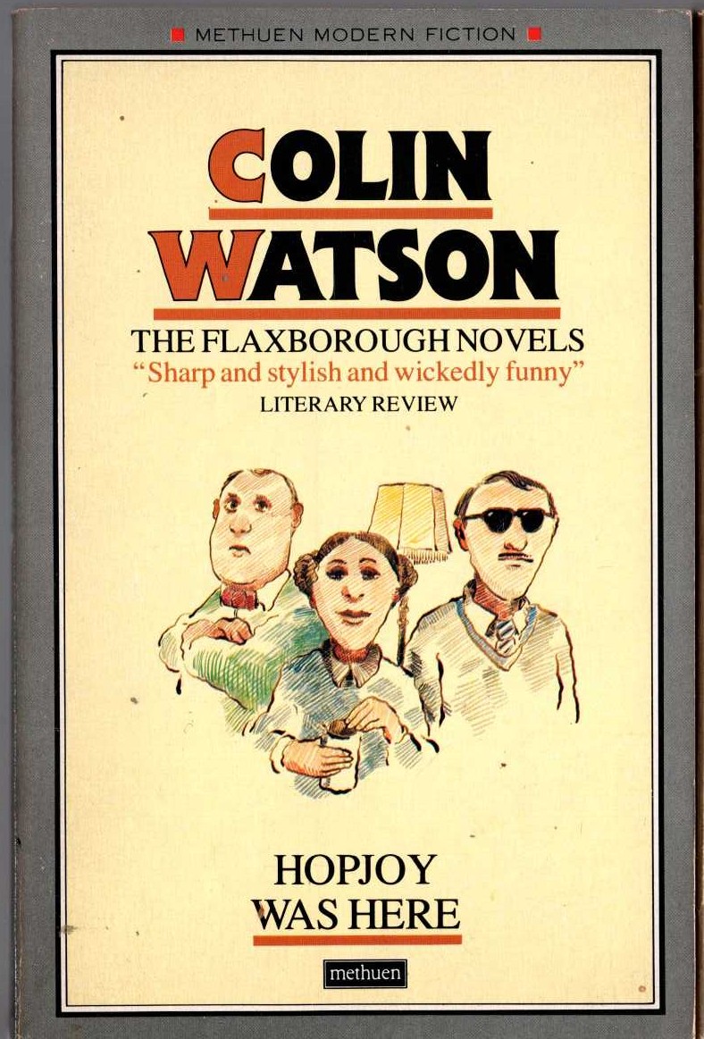 Colin Watson  HOPJOY WAS HERE front book cover image