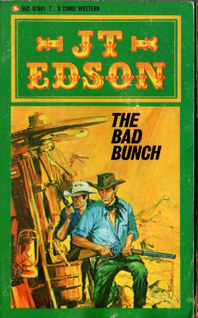 J.T. Edson  THE BAD BUNCH front book cover image