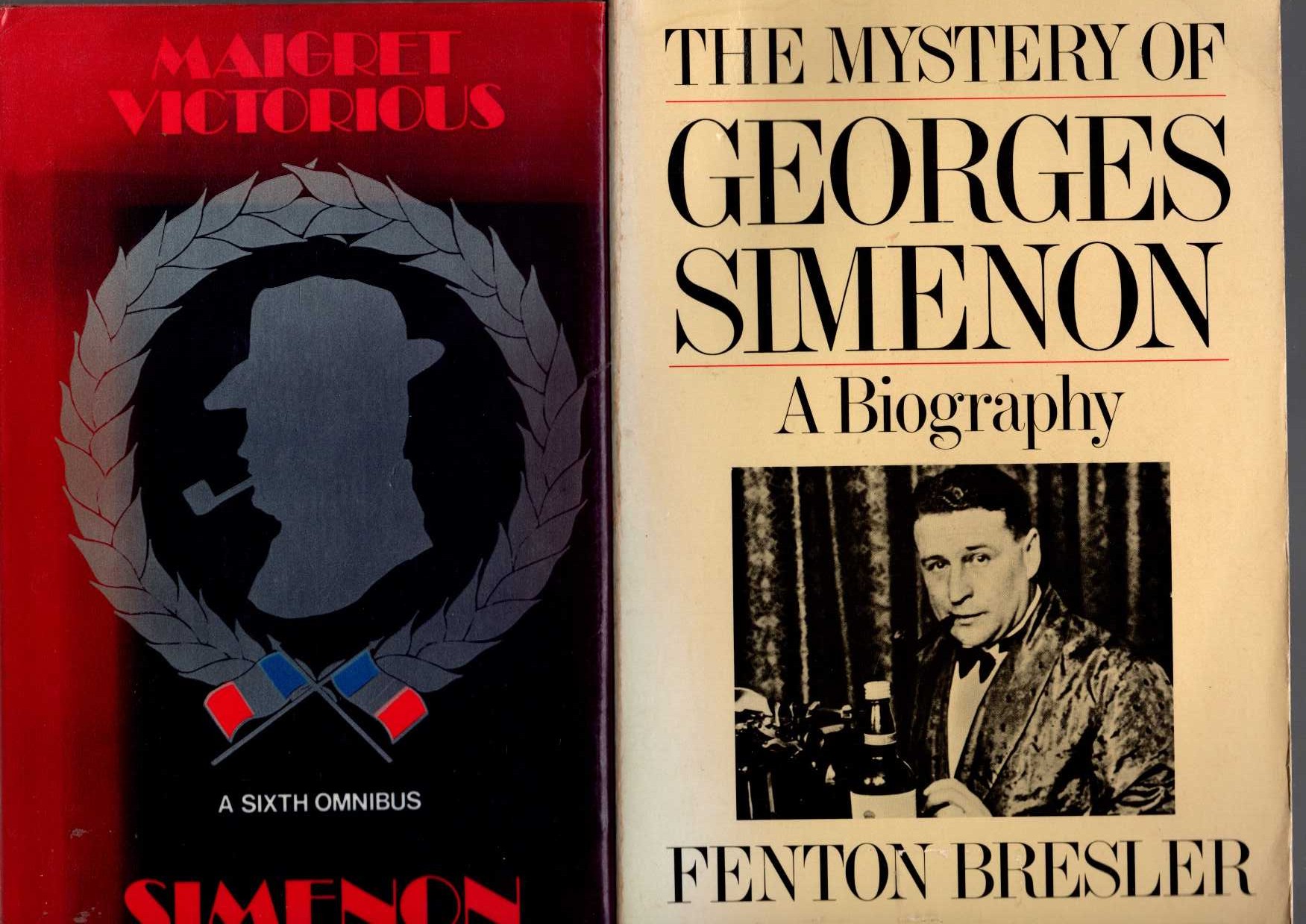 (Fenton Bresler) THE MYSTERY OF GEORGES SIMENON. A Biography front book cover image