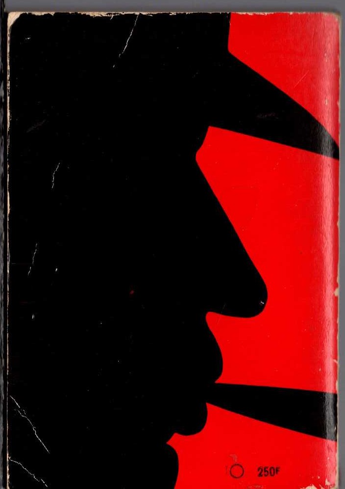 Georges Simenon  MAIGRET ET LA VIEILLE DAME magnified rear book cover image