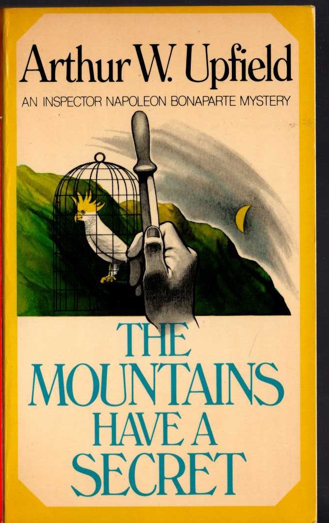 Arthur Upfield  THE MOUNTAINS HAVE A SECRET front book cover image