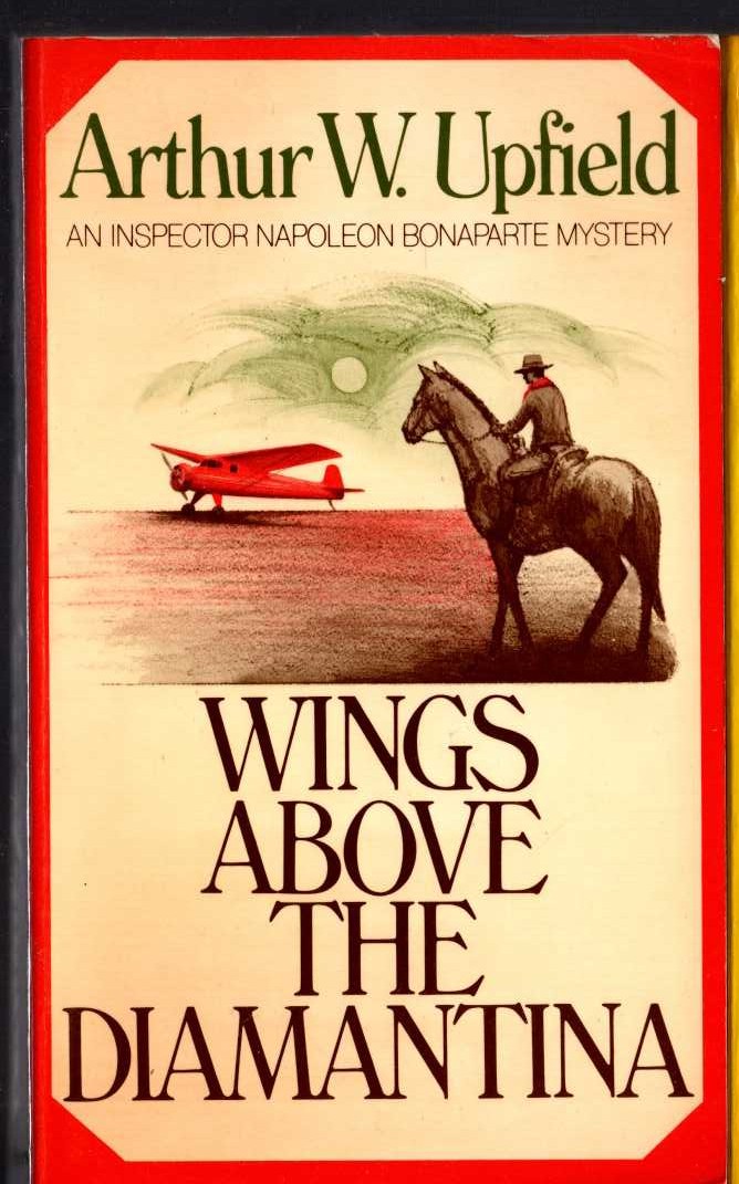 Arthur Upfield  WINGS ABOVE THE DIAMANTINA front book cover image