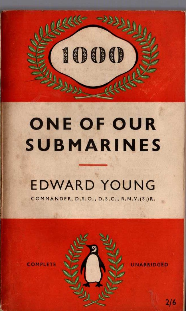 ONE OF OUR SUBMARINES by Edward Young front book cover image
