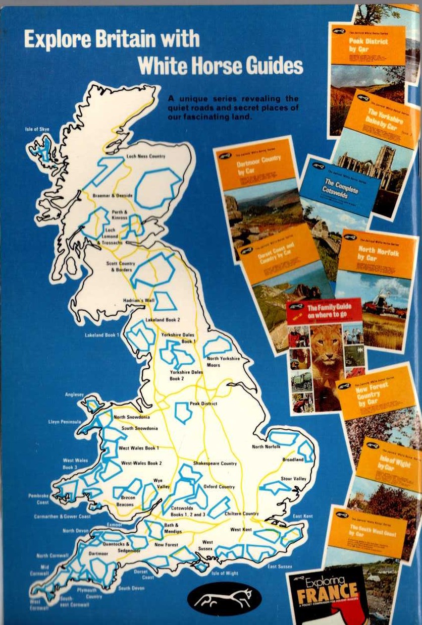 HADRIAN'S WALL AND KIELDER FOREST BY CAR magnified rear book cover image