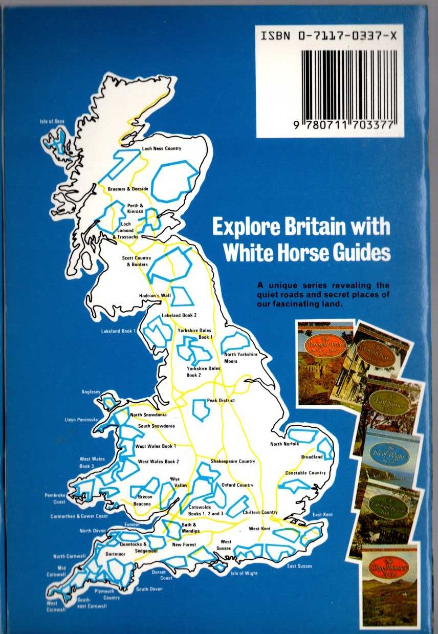WYE VALLEY BY CAR magnified rear book cover image