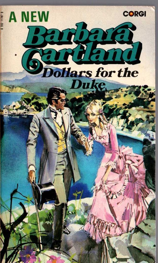 Barbara Cartland  DOLLARS OR THE DUKE front book cover image