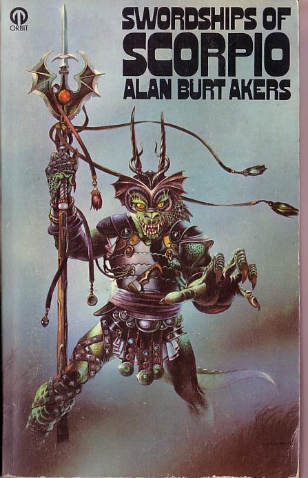 Alan Burt Akers  SWORDSHIPS OF SCORPIO front book cover image