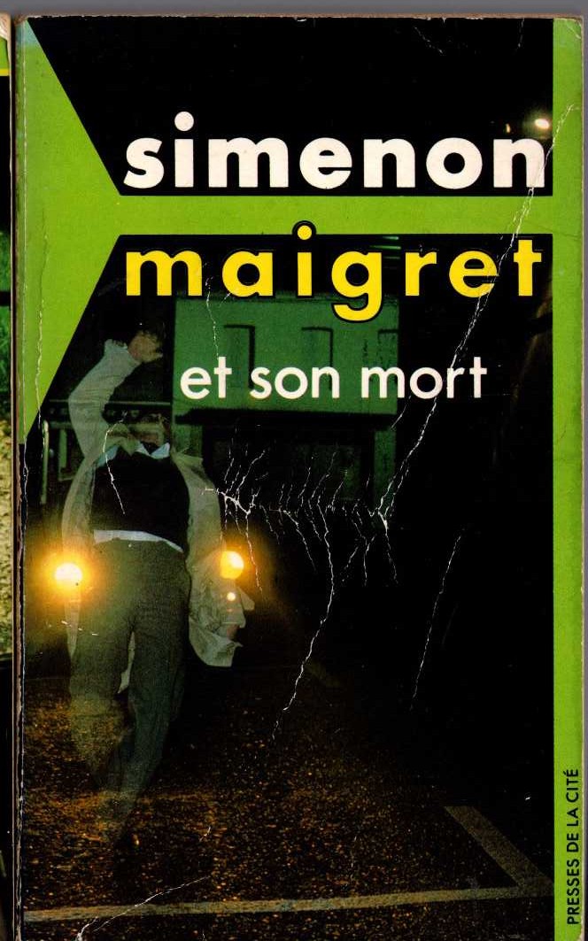 Georges Simenon  MAIGRET ET SON MORT front book cover image