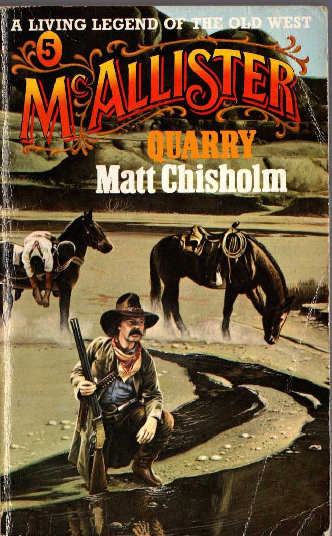 Matt Chisholm  McALLISTER - QUARRY front book cover image