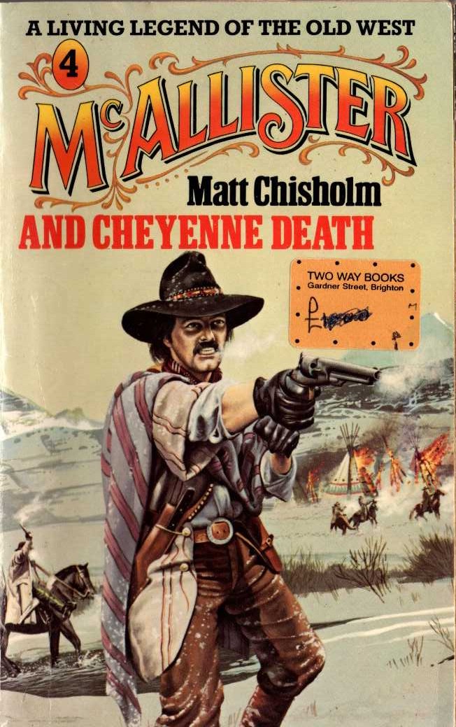 Matt Chisholm  McALLISTER AND CHEYENNE DEATH front book cover image