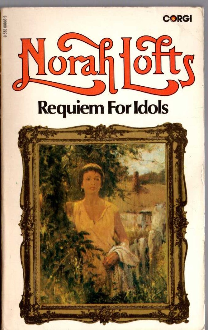 Norah Lofts  REQUIEM FOR IDOLS front book cover image