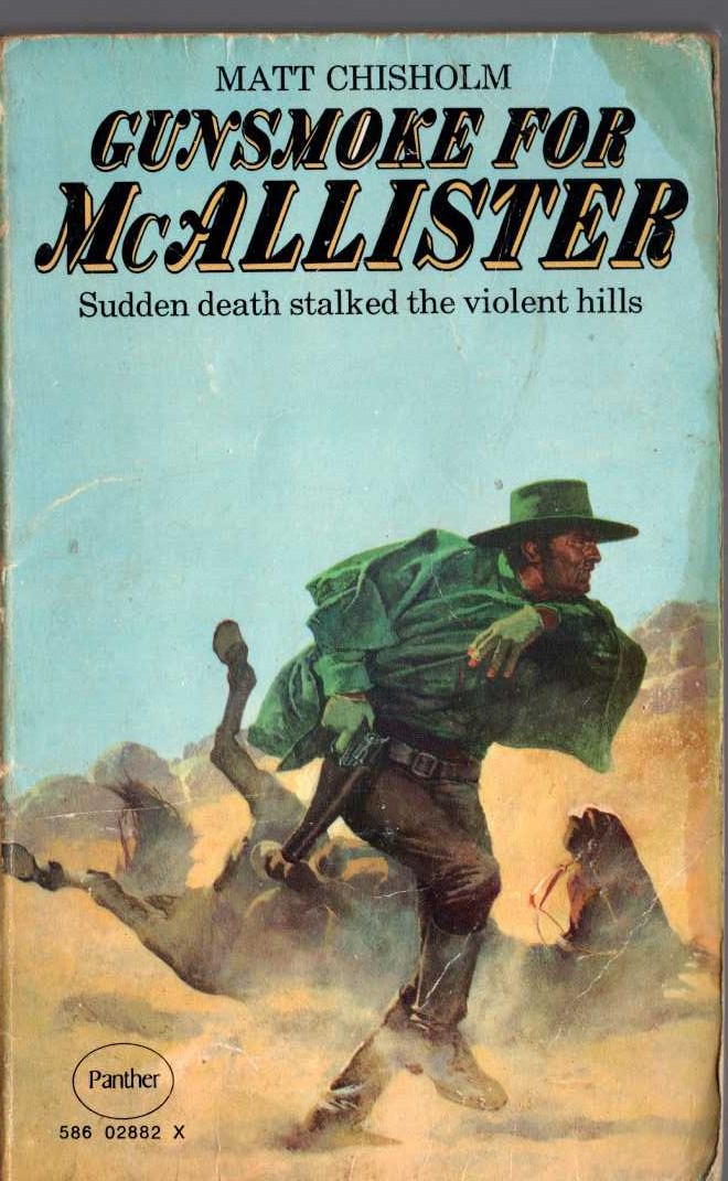 Matt Chisholm  GUNSMOKE FOR McALLISTER front book cover image