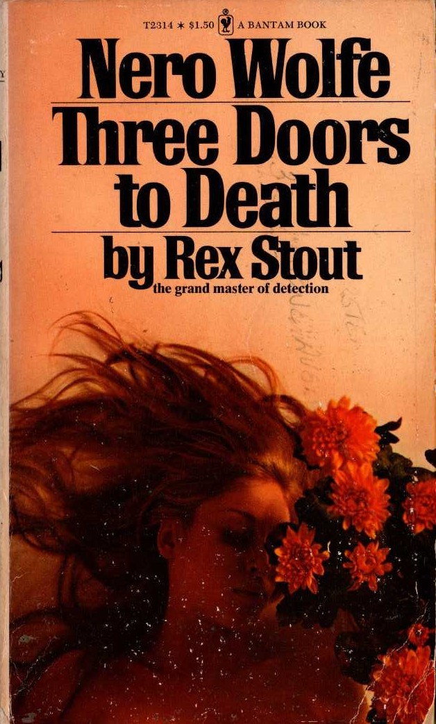 Rex Stout  THREE DOORS TO DEATH front book cover image