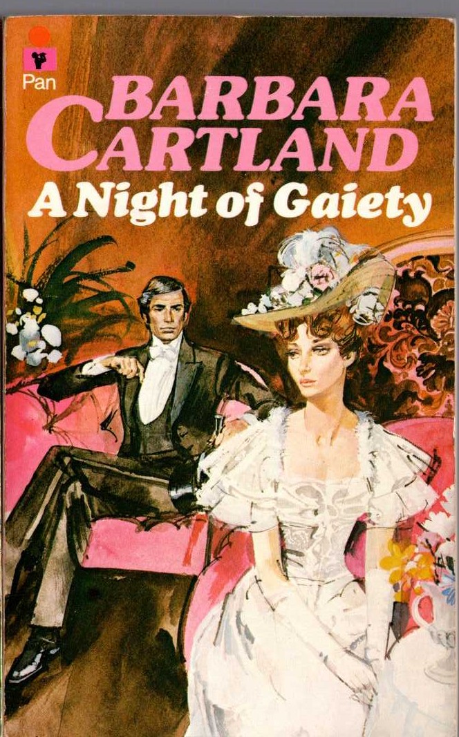 Barbara Cartland  A NIGHT OF GAIETY front book cover image