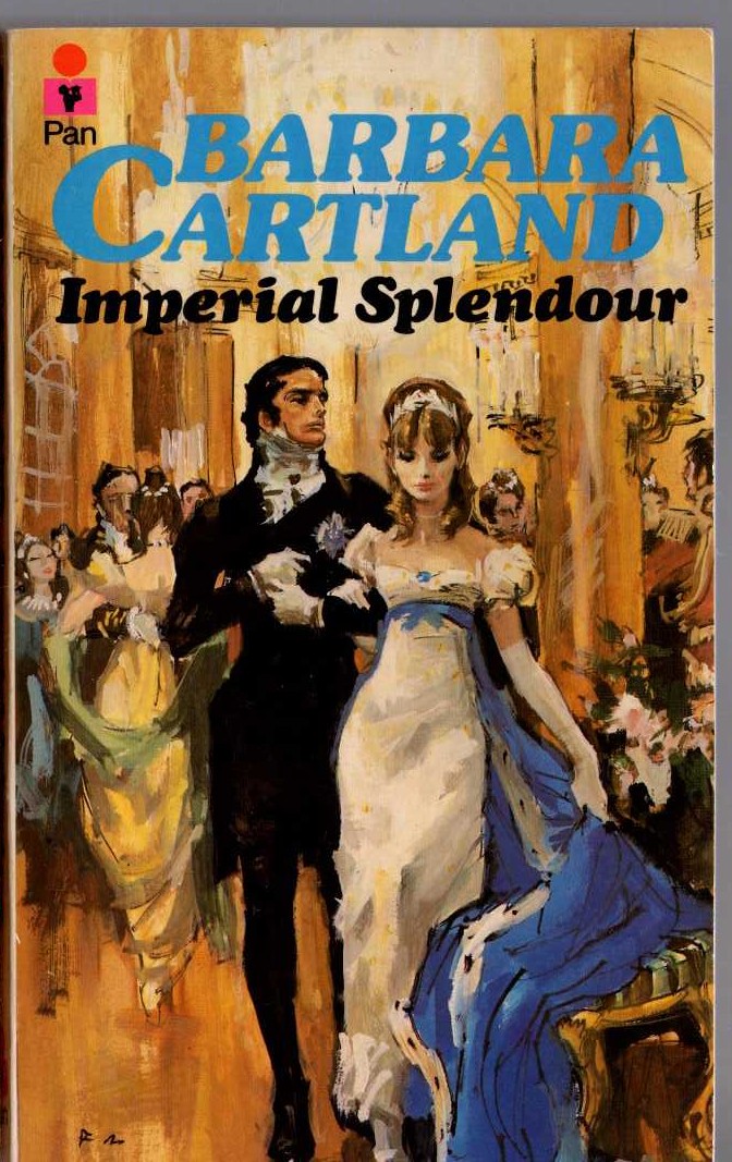 Barbara Cartland  IMPERIAL SPLENDOUR front book cover image