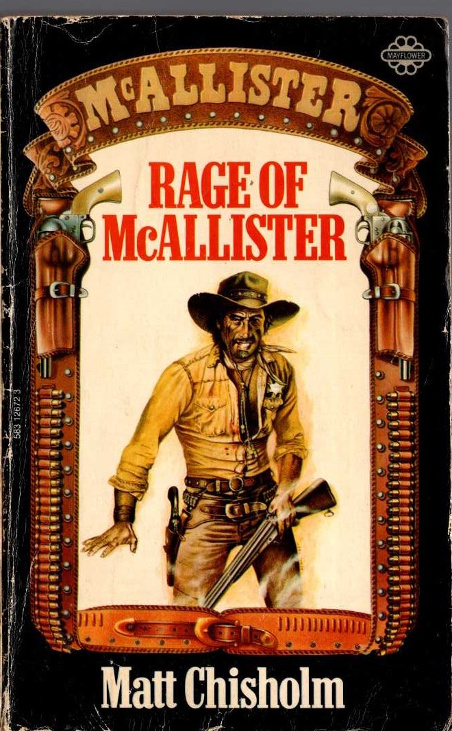 Matt Chisholm  RAGE OF McALLISTER front book cover image