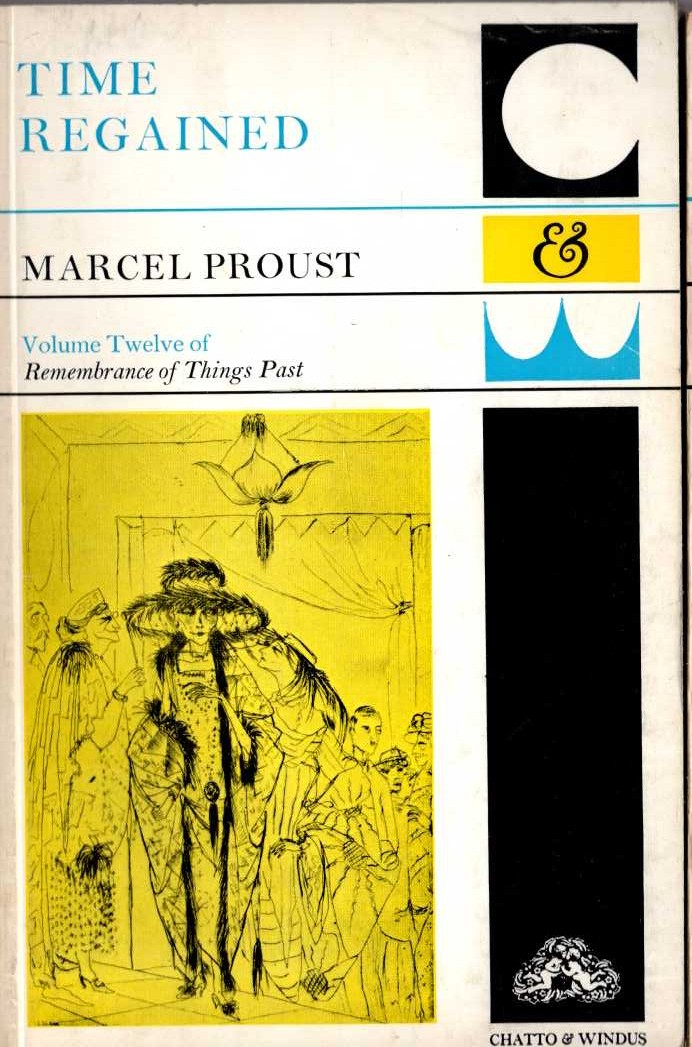 Marcel Proust  TIME REGAINED front book cover image