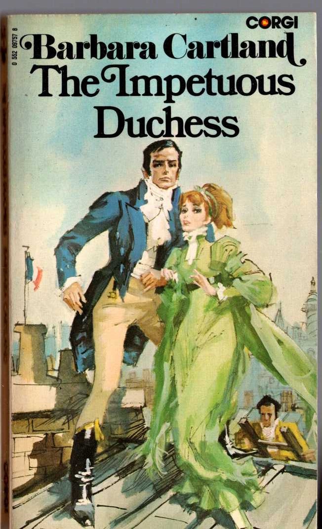 Barbara Cartland  THE IMPETUOUS DUCHESS front book cover image