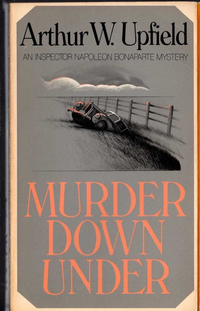 Arthur Upfield  MURDER DOWN UNDER front book cover image