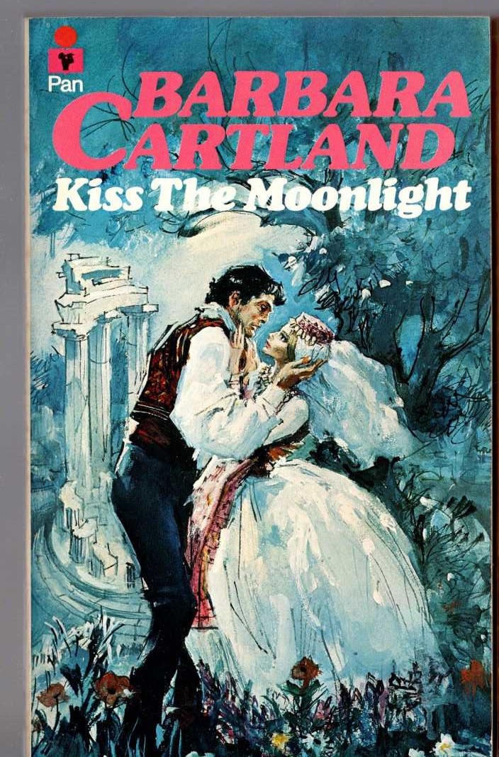Barbara Cartland  KISS THE MOONLIGHT front book cover image