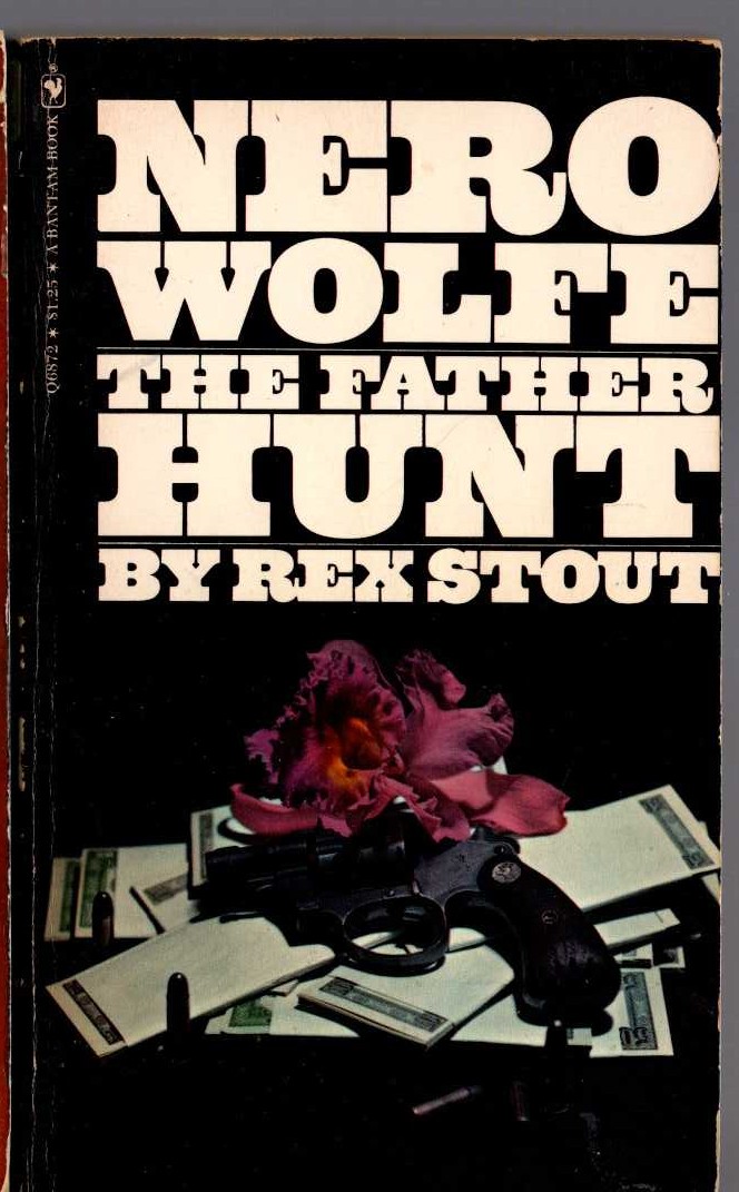 Rex Stout  THE FATHER HUNT front book cover image