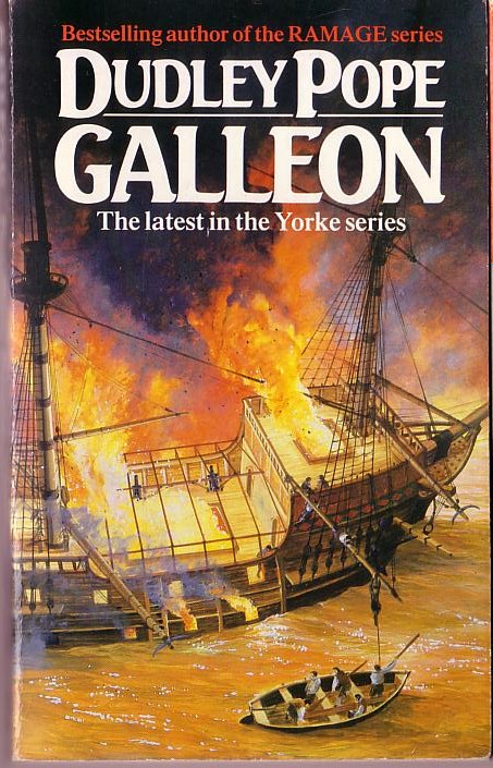 Dudley Pope  GALLEON front book cover image
